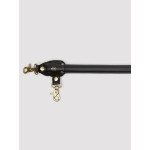 Черная распорка для ног Bound to You Faux Leather Spreader Bar - 50,8 см