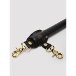 Черная распорка для ног Bound to You Faux Leather Spreader Bar - 50,8 см