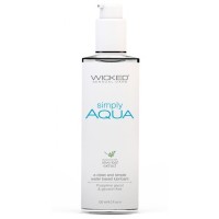 Легкий лубрикант на водной основе Wicked Simply AQUA - 120 мл. Легкий лубрикант на водной основе Wicked Simply AQUA - 120 мл.