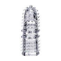 Прозрачная рельефная насадка на палец Arbo - 8 см. Прозрачная рельефная насадка на палец Arbo - 8 см.