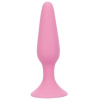 Розовая анальная пробка BEAUTIFUL BEHIND SILICONE BUTT PLUG - 11,4 см. Розовая анальная пробка BEAUTIFUL BEHIND SILICONE BUTT PLUG - 11,4 см.