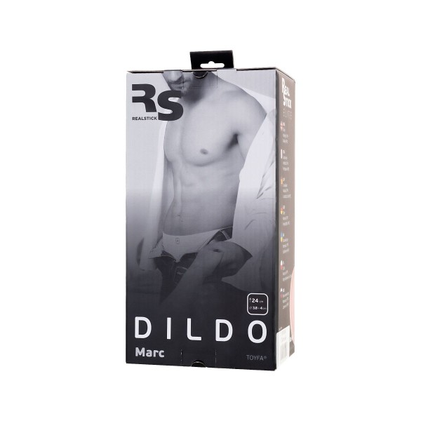 Телесный фаллоимитатор  RealStick Elite DILDO Marc - 24 см