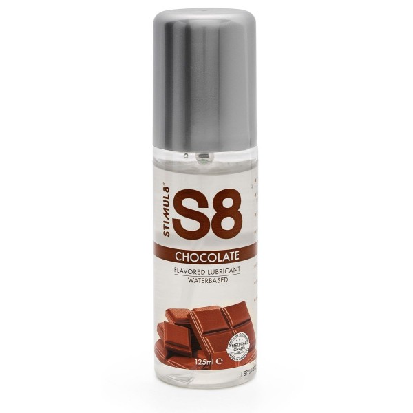 Смазка на водной основе S8 Flavored Lube со вкусом шоколада - 125 мл