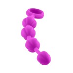Силиконовая цепочка Beeds с ручкой-кольцом - 19 см