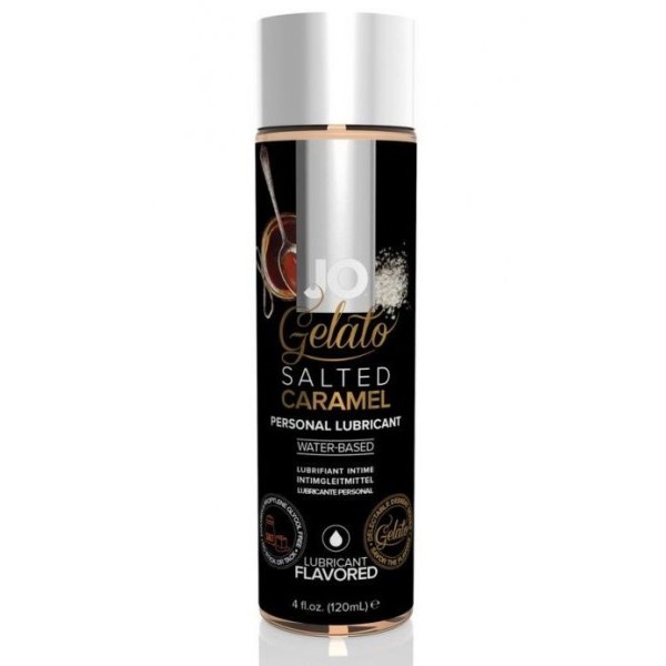 Лубрикант с ароматом солёной карамели JO GELATO SALTED CARAMEL - 120 мл