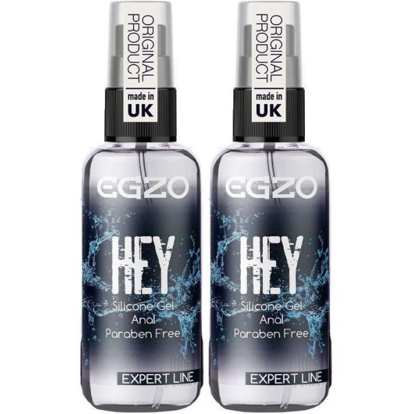 Набор анальных смазок на силиконовой основе Egzo Hey Expert Line - 2 х 50 мл