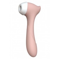 Персиковый вакуумный бесконтактный стимулятор клитора и вибратор Halo Персиковый вакуумный бесконтактный стимулятор клитора и вибратор Halo