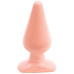 Анальная пробка телесного цвета Butt Plugs Smooth Classic Large - 14 см