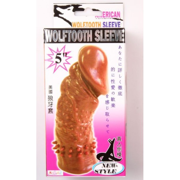 Телесная насадка WolfTooth Sleeve с шипами - 12,7 см