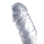 Прозрачный двухсторонний фаллоимитатор Double Dildo - 40 см