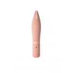 Бежевый мини-вибратор BonBon’s Powerful Spear - 15,2 см