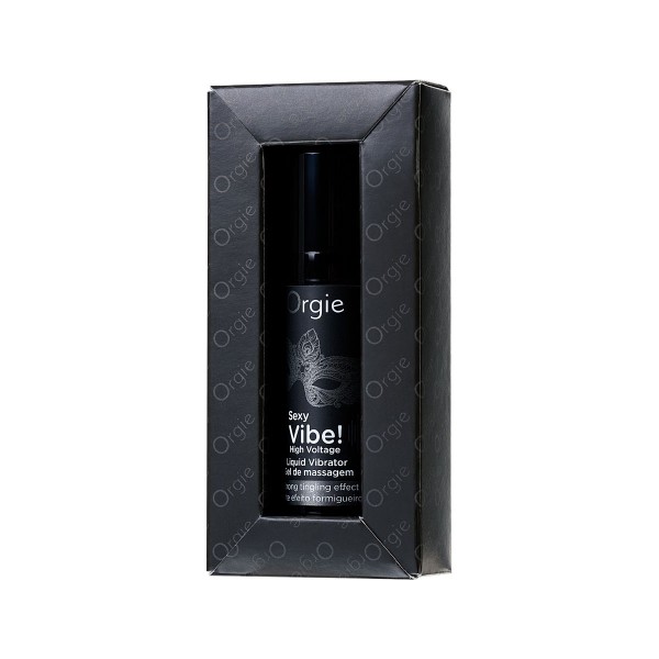 Гель для массажа ORGIE Sexy Vibe High Voltage с эффектом вибрации - 15 мл