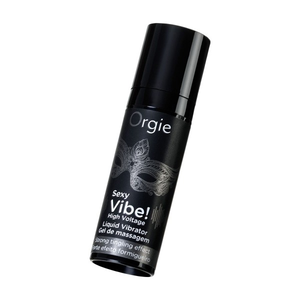Гель для массажа ORGIE Sexy Vibe High Voltage с эффектом вибрации - 15 мл