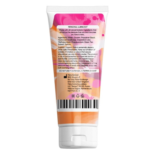 Интимная смазка на водной основе с согревающим эффектом OYO Personal Gel Green Tea - 50 мл