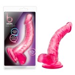 Розовый фаллоимитатор Sweet n Hard 7- 21,59 см