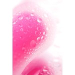 Розовая, светящаяся в темноте анальная втулка Cain Glow - 10 см
