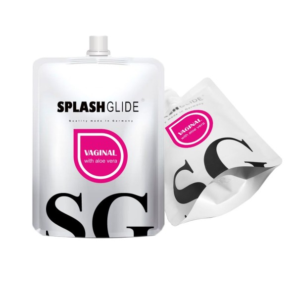 Ухаживающий лубрикант на водной основе Splashglide Vaginal With Aloe Vera - 100 мл