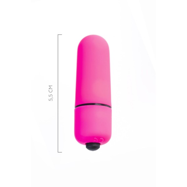 Розовая вибропуля A-Toys Alli - 5,5 см