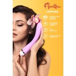 Фиолетовый вибратор Lantana - 22 см