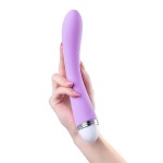 Фиолетовый вибратор Lantana - 22 см