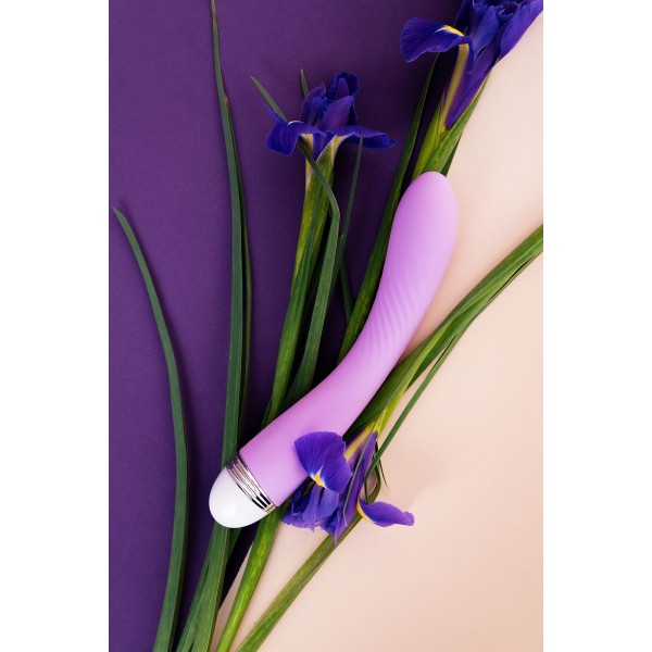 Фиолетовый вибратор Lantana - 22 см