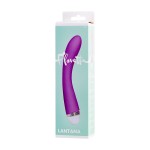 Фиолетовый вибратор Lantana - 22 см