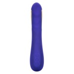 Фиолетовый вибратор с электростимуляцией Intimate E-Stimulator Petite Wand - 18,5 см