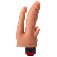 Двойной анально-вагинальный гелевый вибратор - 17 см. Двойной анально-вагинальный гелевый вибратор - 17 см.