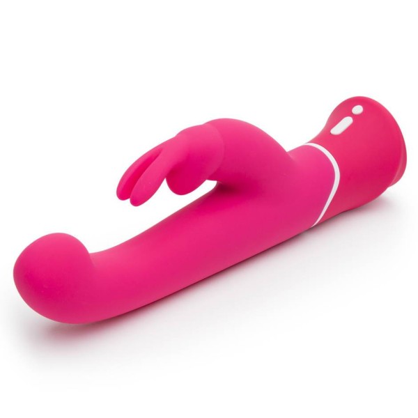 Розовый вибратор-кролик G-Spot Rechargeable Rabbit Vibrator - 24,1 см