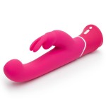 Розовый вибратор-кролик G-Spot Rechargeable Rabbit Vibrator - 24,1 см