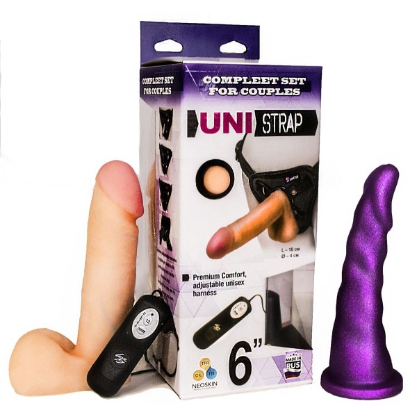 Вибрострапон с двумя насадками UniStrap - 18 и 18 см