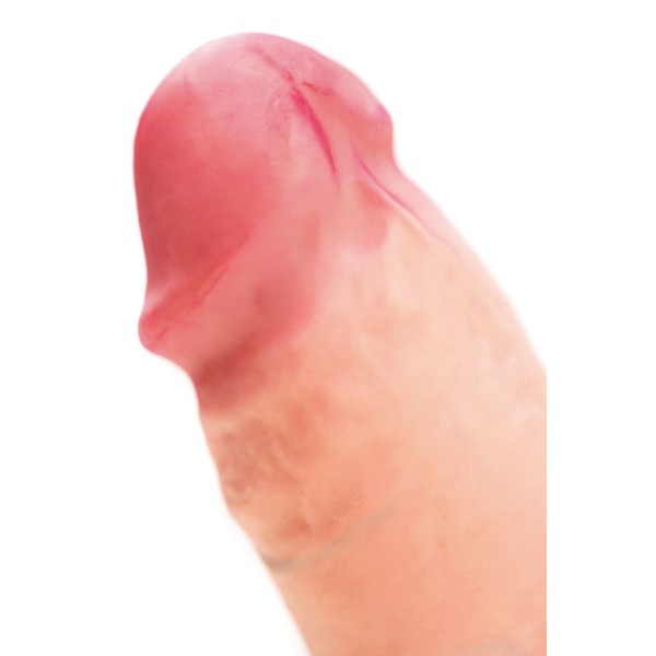 Телесный реалистичный фаллоимитатор RealStick Elite DILDO Tobias - 18 см