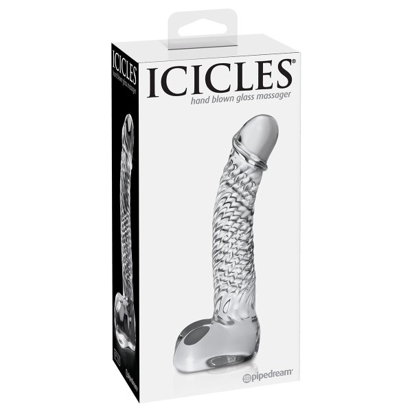 Анальный стимулятор Icicles №61 - 16,5 см
