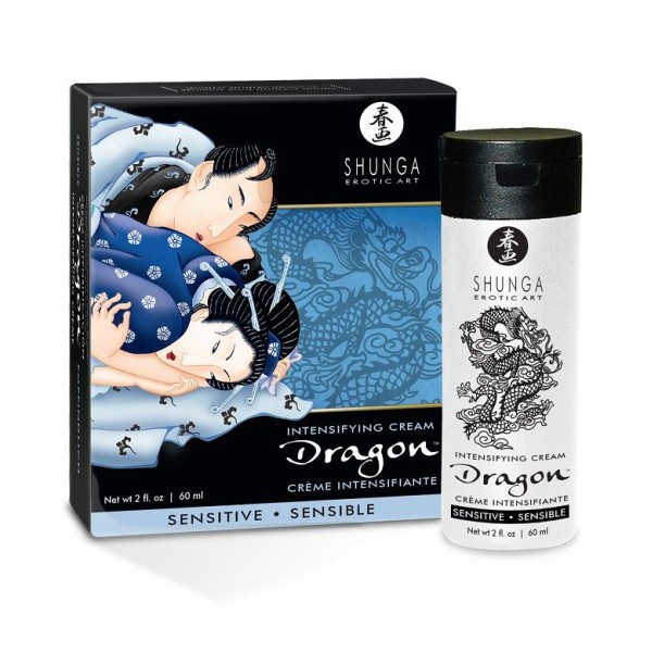 Интимный мужской крем SHUNGA DRAGON SENSITIVE - 60 мл