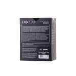 Чёрное эрекционное виброкольцо Erotist из силикона