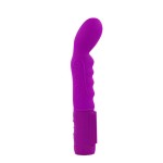Лиловый вибратор Body Touch II с реакцией на прикосновения - 22 см