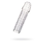 Прозрачная закрытая насадка на пенис TOYFA A-Toys - 15,2 см
