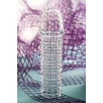 Прозрачная закрытая насадка на пенис TOYFA A-Toys - 15,2 см
