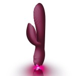 Фиолетовый вибратор-кролик Every Girl - 18,2 см