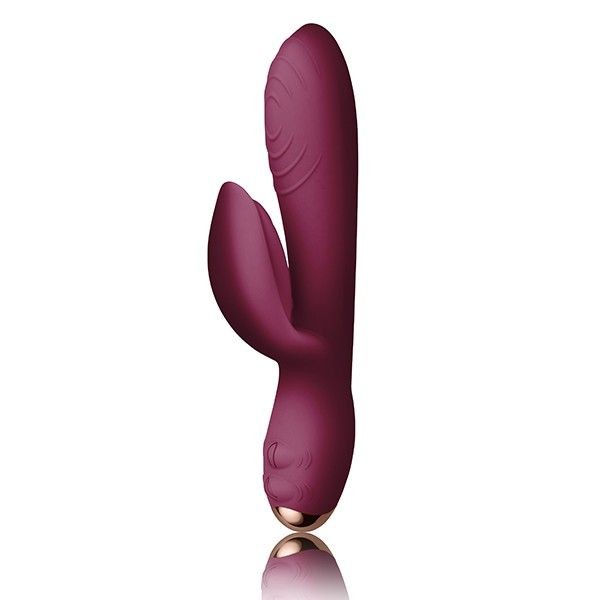Фиолетовый вибратор-кролик Every Girl - 18,2 см