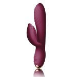 Фиолетовый вибратор-кролик Every Girl - 18,2 см