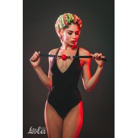 Красный кляп-шар Love Addict на черных ремнях Красный кляп-шар Love Addict на черных ремнях