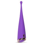 Фиолетовый клиторальный вибратор The Countess Pinpoint Vibrator - 19 см