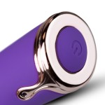 Фиолетовый клиторальный вибратор The Countess Pinpoint Vibrator - 19 см