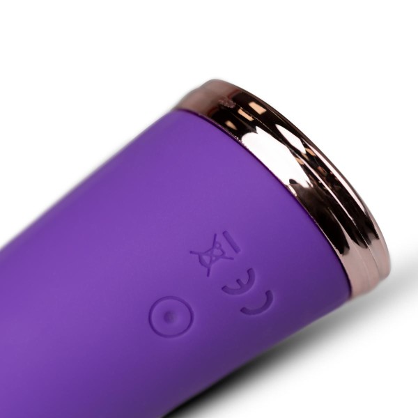 Фиолетовый клиторальный вибратор The Countess Pinpoint Vibrator - 19 см