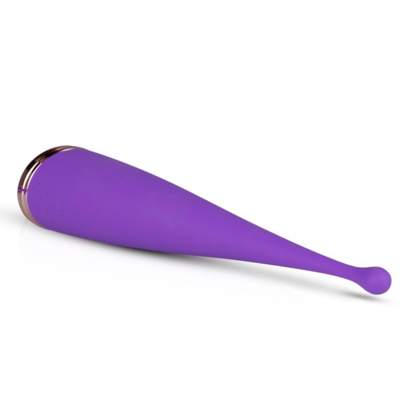 Фиолетовый клиторальный вибратор The Countess Pinpoint Vibrator - 19 см