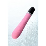Розовый вибратор POLLY с 7 режимами вибрации - 18,3 см