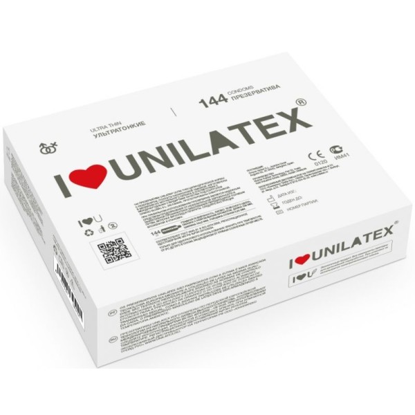 Ультратонкие презервативы Unilatex Ultra Thin - 144 шт