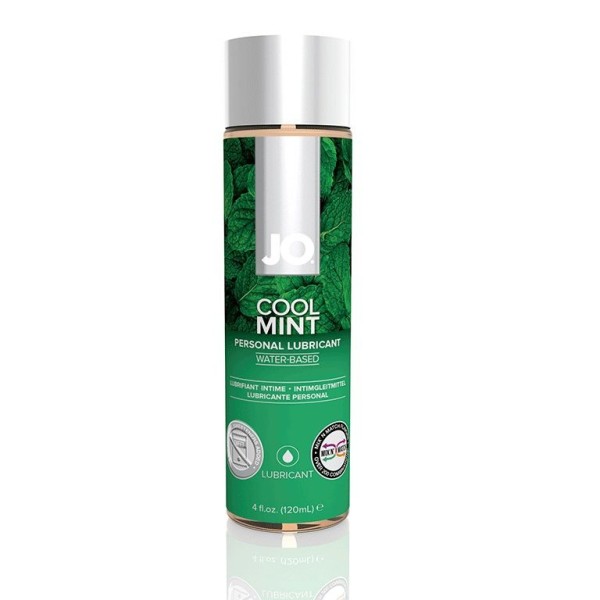 Лубрикант на водной основе с ароматом мяты JO Flavored Cool Mint H2O - 120 мл