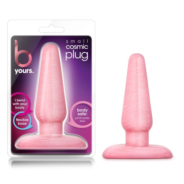 Розовая анальная пробка B Yours Small Cosmic Plug - 10,1 см